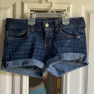 american eagle jean shorts